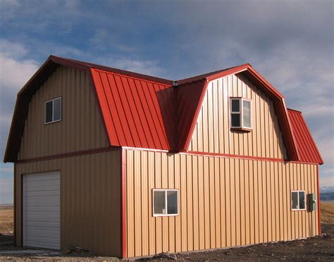 metal gambrel barn house plans|gambrel barn with dormer.